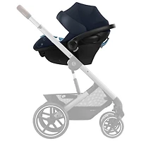 Cybex Aton G Swivel Rear-facing Infant Car Seat with SensorSafe - Ocean Blue