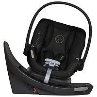 Siège d'auto pour bébé orienté vers l'arrière Aton G Swivel de Cybex avec SensorSafe - Noir lunaire