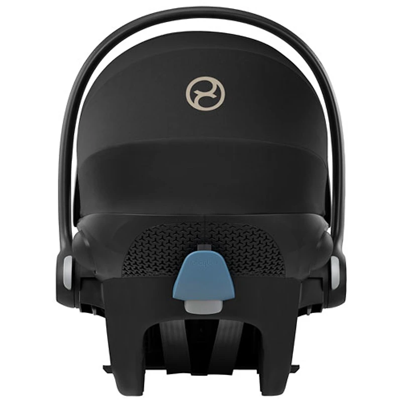 Siège d'auto pour bébé orienté vers l'arrière Aton G Swivel de Cybex avec SensorSafe - Noir lunaire