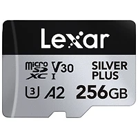 Lexar Professional Silver Plus 256GB 205MB/s UHS-I microSDXC Memory Card