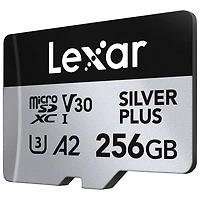 Lexar Professional Silver Plus 256GB 205MB/s UHS-I microSDXC Memory Card