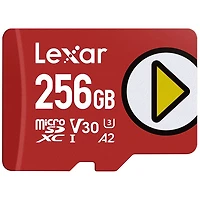 Lexar Play 256GB 205MB/s UHS-I microSDXC Memory Card