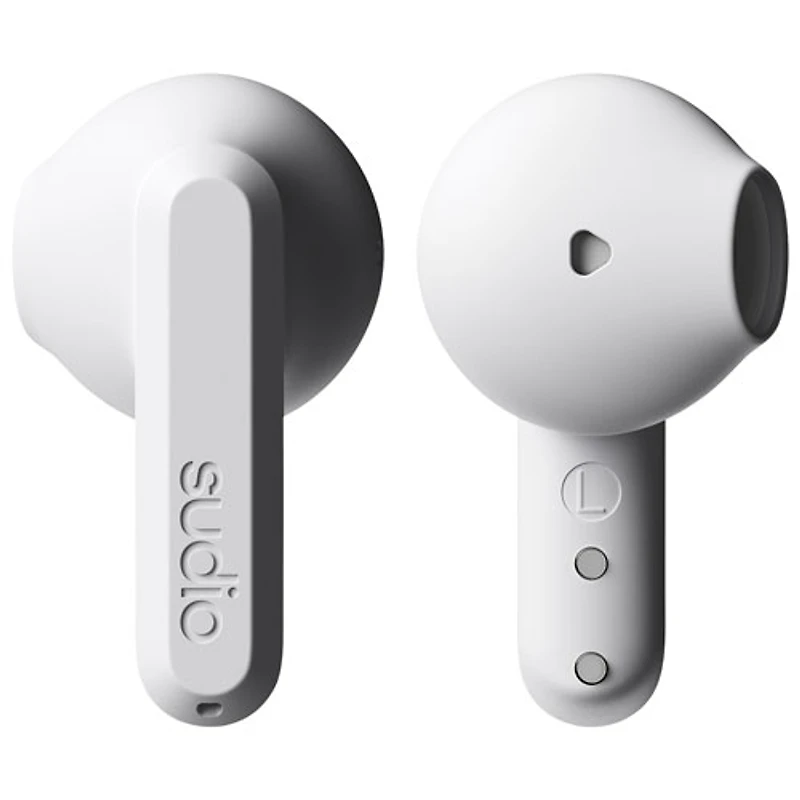Écouteurs boutons 100 % sans fil A3 Audio de Sudio - Blanc