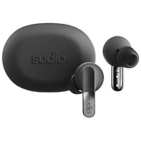 Écouteurs boutons 100 % sans fil à suppression du bruit N3 Pro Audio de Sudio - Noir
