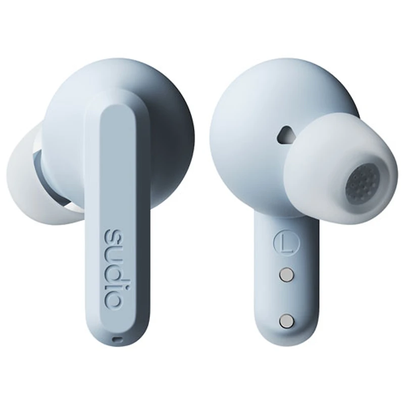 Écouteurs boutons 100 % sans fil à suppression du bruit A3 Pro Audio de Sudio - Bleu