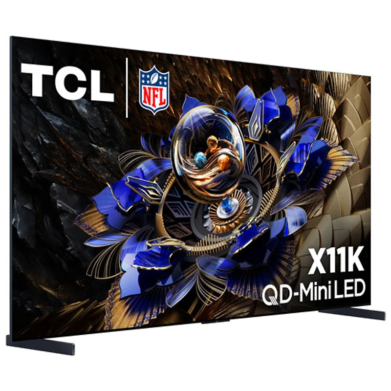 Téléviseur intelligent Google QD mini-DEL HDR UHD 4K de 85 po série X11K de TCL (85X11K) - 2025
