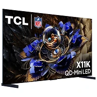 Téléviseur intelligent Google QD mini-DEL HDR UHD 4K de 85 po série X11K de TCL (85X11K) - 2025
