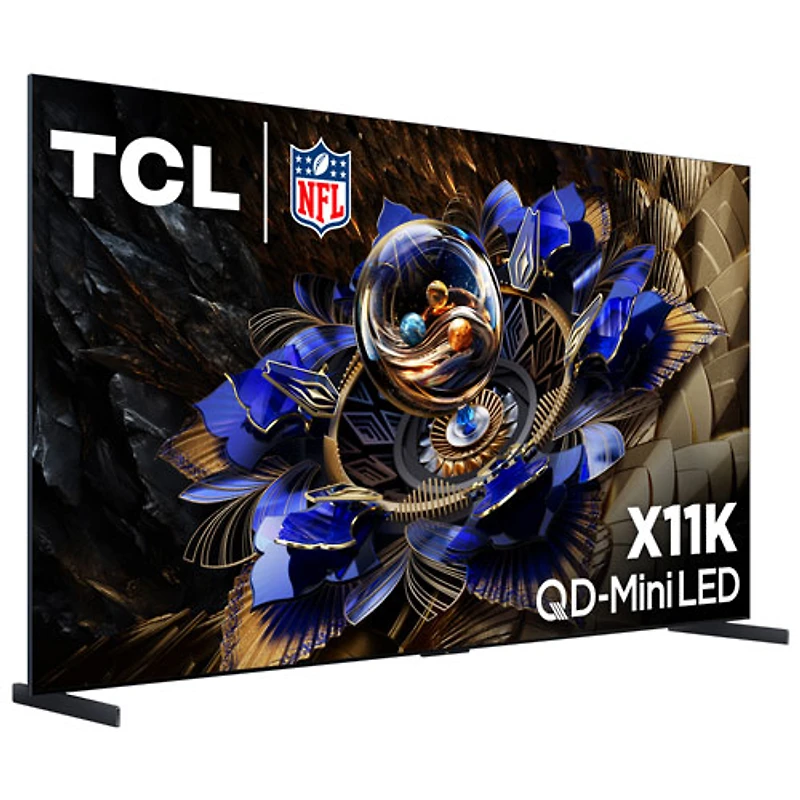 Téléviseur intelligent Google QD mini-DEL HDR UHD 4K de 98 po série X11K de TCL (98X11K) - 2025