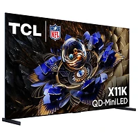 Téléviseur intelligent Google QD mini-DEL HDR UHD 4K de 98 po série X11K de TCL (98X11K) - 2025