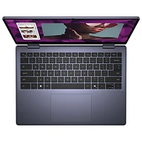 Portable 2-en-1 à écran tactile de 14 po Inspiron de Dell - Bleu minuit (Ryzen 7 8840HS d'AMD/RAM 16 Go/SSD 512 Go/Windows 11)