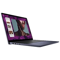 Portable 2-en-1 à écran tactile de 14 po Inspiron de Dell - Bleu minuit (Ryzen 7 8840HS d'AMD/RAM 16 Go/SSD 512 Go/Windows 11)