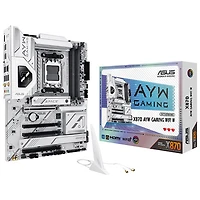 Carte mère X870 AYW Gaming Wi-Fi W ATX AM5 d'ASUS pour processeurs Ryzen 9000/8000/7000 d'AMD