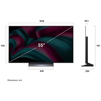 Téléviseur intelligent DELO HDR UHD 4K C5 de 55 po de LG (OLED55C5PUA) - 2025