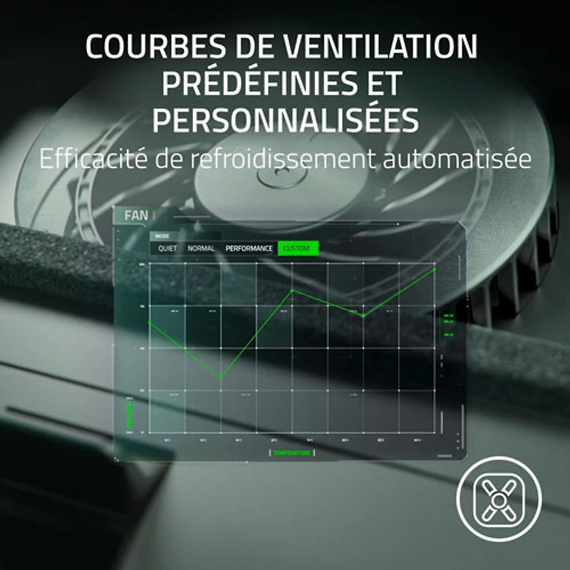 Tapis de refroidissement pour portable de Razer