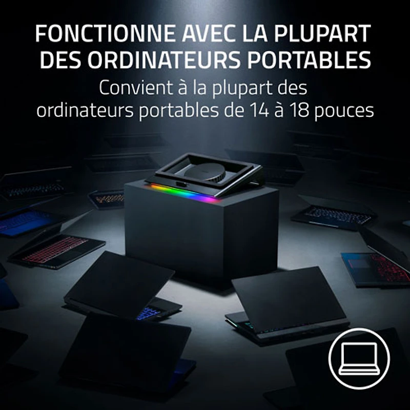 Tapis de refroidissement pour portable de Razer