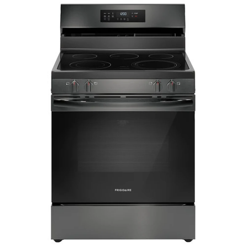 Open Box - Frigidaire 30" 5.3 Cu Ft Fan Convection 5-Element Electric Air Fry Range (FCRE308CAD