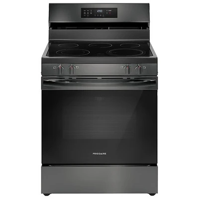 Open Box - Frigidaire 30" 5.3 Cu Ft Fan Convection 5-Element Electric Air Fry Range (FCRE308CAD