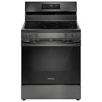 Open Box - Frigidaire 30" 5.3 Cu Ft Fan Convection 5-Element Electric Air Fry Range (FCRE308CAD