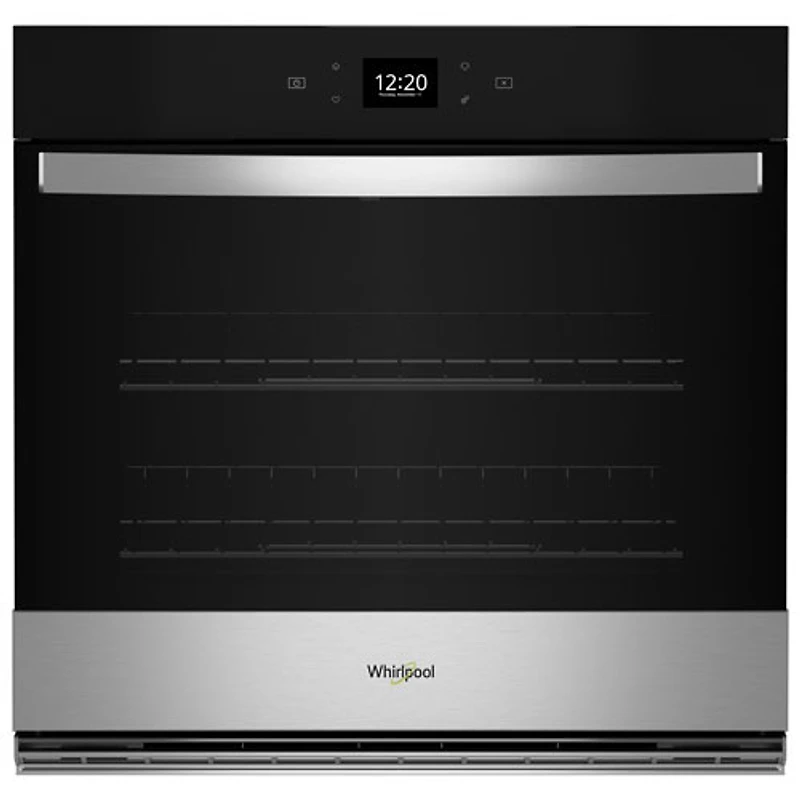 Open Box - Whirlpool 30" 5.0 Cu Ft Self-Clean Electric Wall Oven (WOES5030LZ) -Fingerprint Resistant SS - Scratch & Dent