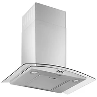 Boîte ouverte - Hotte murale de 30 po de Whirlpool (WVW51UC0LS) - Acier inoxydable