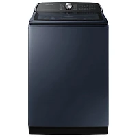 Open Box - Samsung 6.1 Cu. Ft. Top Load Washer (WA53CG7155ADA4) - Brushed Navy - Scratch & Dent