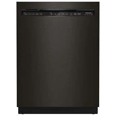 Open Box - KitchenAid 24" 44dB Built-In Dishwasher w/ Stainless Steel Tub (KDFM404KBS) - Black Stainless - Perfect Condition