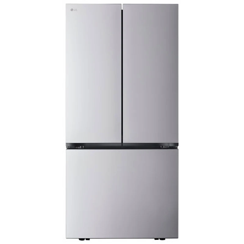 Boîte ouverte - Réfrigérateur à deux portes 21 pi³ 33 po avec distributeur de glaçons de LG (LF21C6200S) - Acier inoxydable - Parfait état