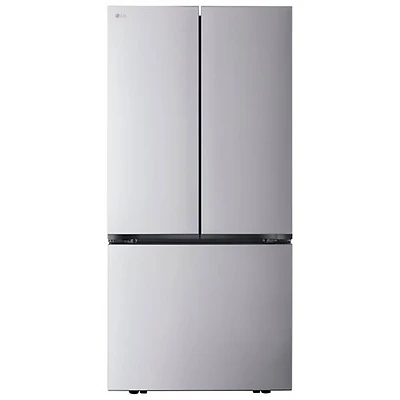 Boîte ouverte - Réfrigérateur à deux portes 21 pi³ 33 po avec distributeur de glaçons de LG (LF21C6200S) - Acier inoxydable - Parfait état