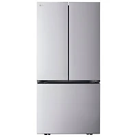Boîte ouverte - Réfrigérateur à deux portes 21 pi³ 33 po avec distributeur de glaçons de LG (LF21C6200S) - Acier inoxydable - Parfait état
