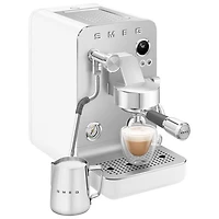 Machine à espresso manuelle MiniExpress de Smeg - Blanc mat