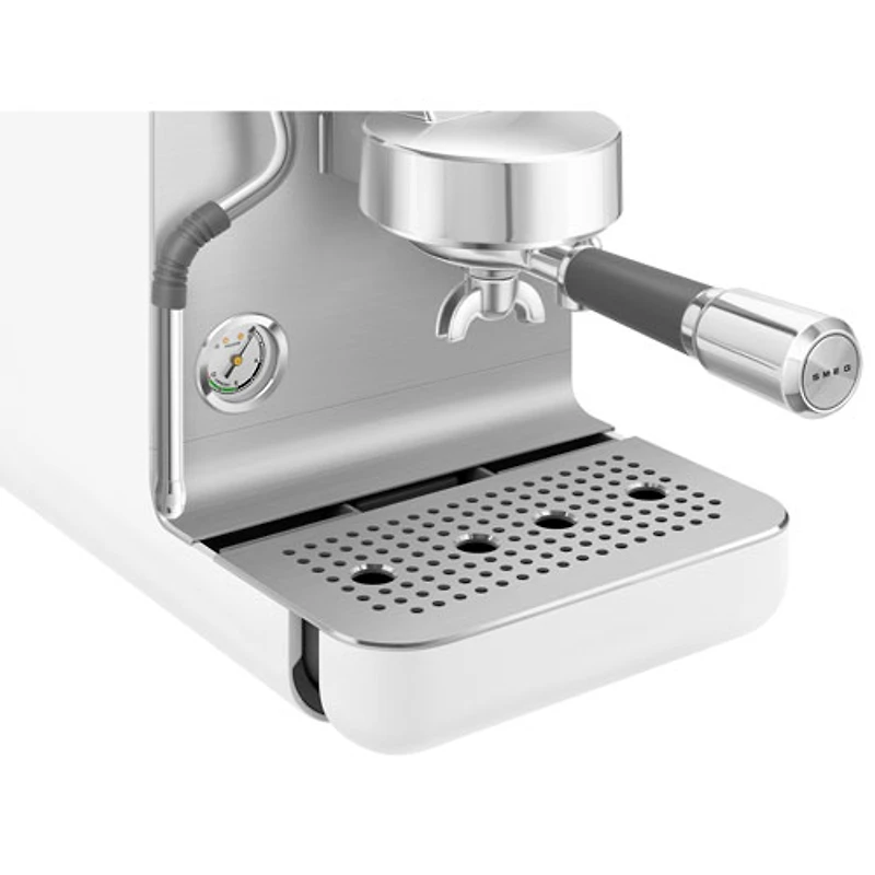 Smeg MiniExpress Manual Espresso Machine - Matte White
