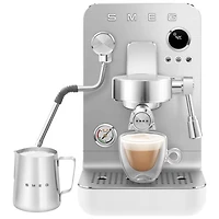 Smeg MiniExpress Manual Espresso Machine - Matte White