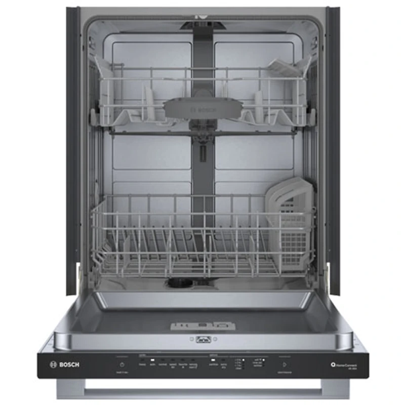 Bosch 100 Series 24" 48dB Built-In Dishwasher (SHX4AEF5N) - Stainless Steel