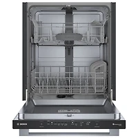 Bosch 100 Series 24" 48dB Built-In Dishwasher (SHX4AEF5N) - Stainless Steel