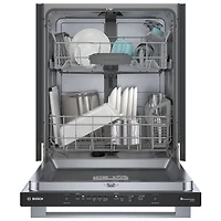 Bosch 100 Series 24" 48dB Built-In Dishwasher (SHX4AEF5N) - Stainless Steel