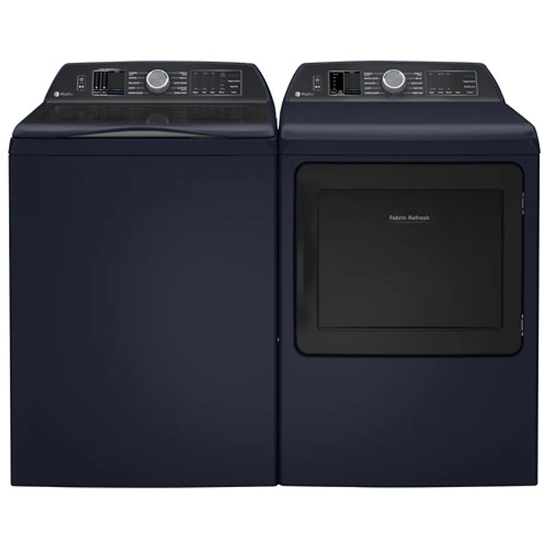 GE Profile 5.4 Cu. Ft. High Efficiency Top Load Washer (PTW800BPWRS) - Sapphire Blue