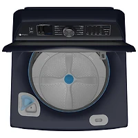 GE Profile 5.4 Cu. Ft. High Efficiency Top Load Washer (PTW800BPWRS) - Sapphire Blue