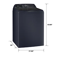 GE Profile 5.4 Cu. Ft. High Efficiency Top Load Washer (PTW800BPWRS) - Sapphire Blue
