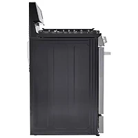 LG 30" 6.3 Cu. Ft. Fan Convection 5-Burner Freestanding Gas Air Fry Range (LRGN6323Y) - Stainless Steel