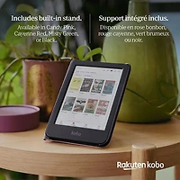 Étui SleepCover pour Clara Colour/BW de Kobo - Jaune beurre