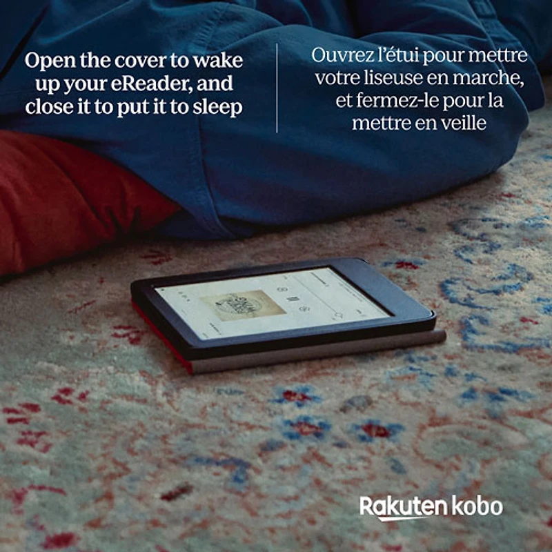 Étui SleepCover pour Clara Colour/BW de Kobo - Jaune beurre