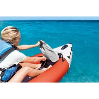 Kayak gonflable de 10 pi pour 1 personne Excursion Pro K1 d'Intex - Gris