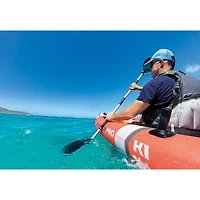Kayak gonflable de 10 pi pour 1 personne Excursion Pro K1 d'Intex - Gris
