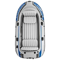Bateau gonflable de 10 pi pour 4 personnes avec rames Excursion d'Intex - Bleu