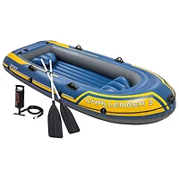 Bateau gonflable de 9,7 pi pour 3 personnes avec rames Challenger d'Intex