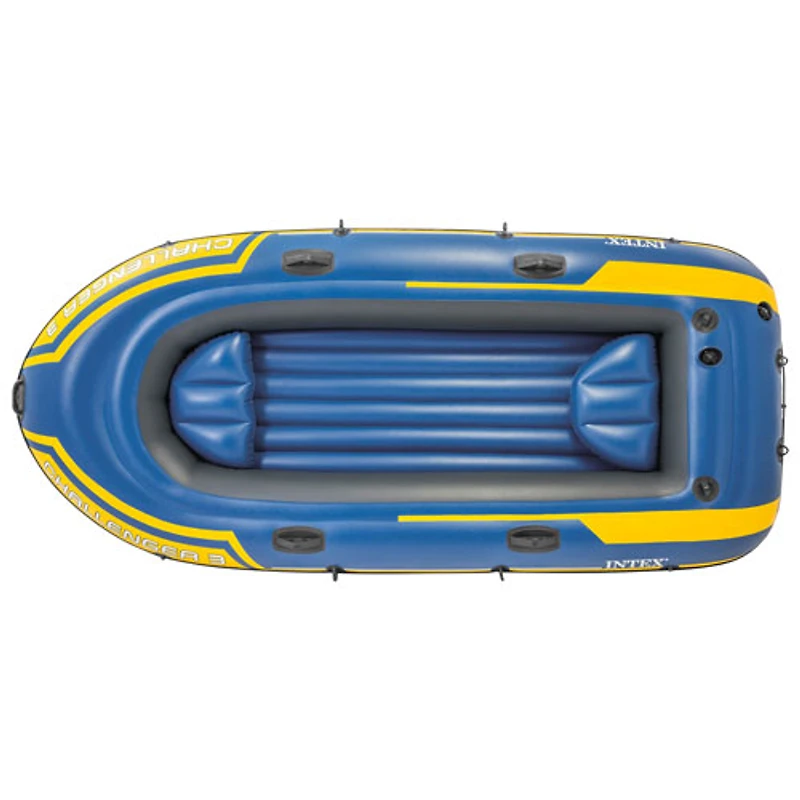 Bateau gonflable de 9,7 pi pour 3 personnes avec rames Challenger d'Intex