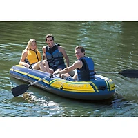 Bateau gonflable de 9,7 pi pour 3 personnes avec rames Challenger d'Intex