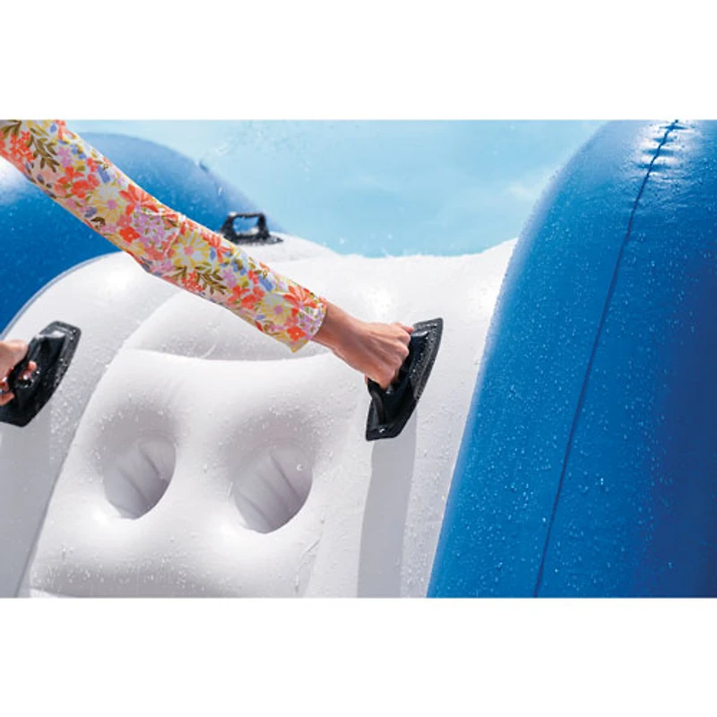 Glissade d'eau gonflable avec jets Kool Splash d'Intex