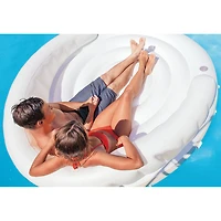 Île flottante gonflable avec auvent d'Intex