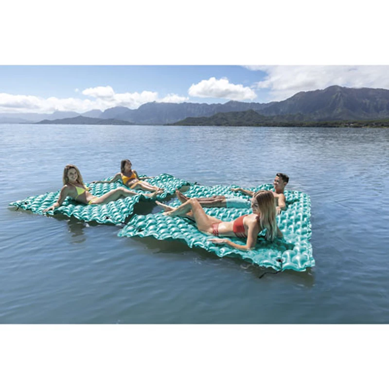 Tapis flottant surdimensionné de piscine d'Intex